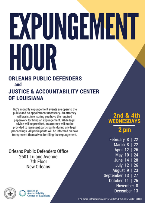 expungement hour 2017